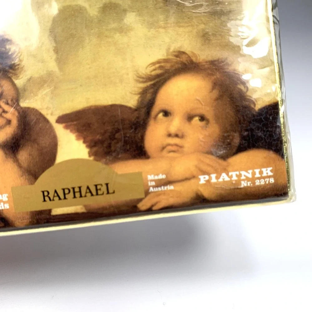 Vintage Platnik 2278 Renaissance Raphael‎ Playing Cards Brand New Sealed Box